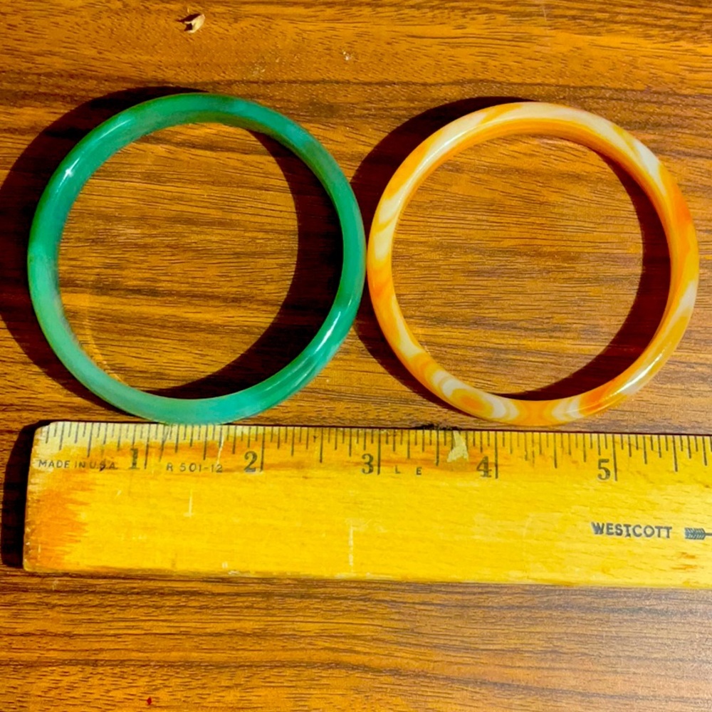 Glass Bangle Set - Picture 4 of 4